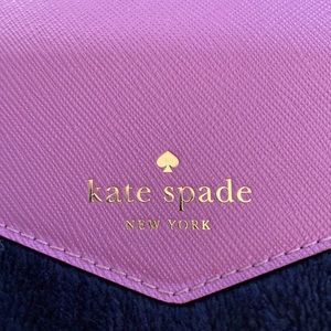 Kate Spade Purple Leather Wristlet for iPhone 6/7/SE